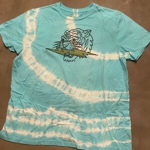 True Craft Sky Blue Tie-Dye Tee